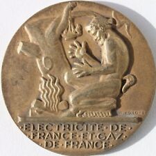 Medaille bronze signée d'occasion  Elliant