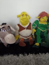Shrek teddy x3 for sale  LICHFIELD