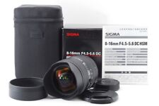 Casi Nuevo Sigma 8-16mm f/4.5-5.6 DC HSM para Nikon de Japón segunda mano  Embacar hacia Spain
