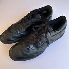 Used, Reebok Classic Leather Black Size 15 Mens Running Tennis Shoes for sale  Shipping to South Africa