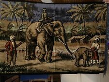 Vintage elephant tapestry for sale  Kittery Point