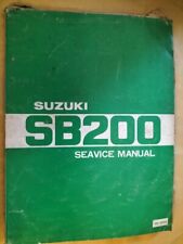 Suzuki sb200 workshop for sale  TONBRIDGE