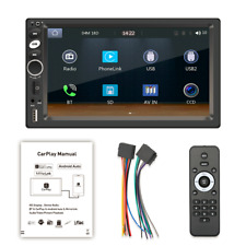 Usado, Rádio estéreo Bluetooth MP5 player HD tela sensível ao toque FM AUX para Android Carplay carro comprar usado  Enviando para Brazil