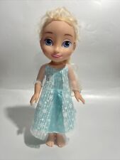 Disney Frozen Elsa Princesa Niño Pequeño Muñeca Jakks Pacific 14"" Vestido Azul segunda mano  Embacar hacia Mexico