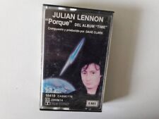 Julian Lennon Porque - Raro Cassette Único Argentina Prensado Excelente Estado Beatles segunda mano  Argentina 