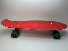 Penny Board Cruiser 22" Skate Usado Bom Estado VERMELHO comprar usado  Enviando para Brazil