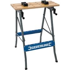 Silverline foldable workbench for sale  Shipping to Ireland