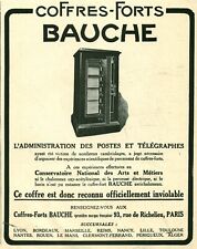 Publicité ancienne coffres d'occasion  France