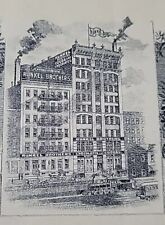 1906 Documento Antiguo, Runkel Brothers Inc. Nueva York, Chocolate y Cacao segunda mano  Embacar hacia Mexico