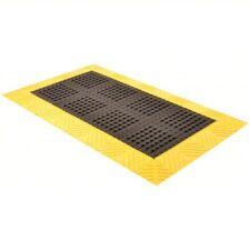 Notrax 620S0035BY Interlocking Drainage Mat, 5 ft L x 3 ft W, Black/Yellow for sale  Shipping to South Africa