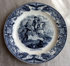 Assiette ancienne faïence d'occasion  Gandelu