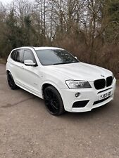 bmw x3 m sport xdrive for sale  CHESTERFIELD