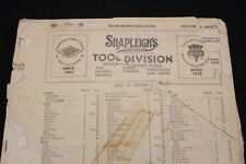 Vtg shapleigh tool for sale  Moberly