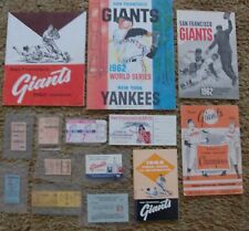 1962 giants series for sale  San Francisco