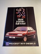 Peugeot 309 diesel for sale  NEWCASTLE UPON TYNE