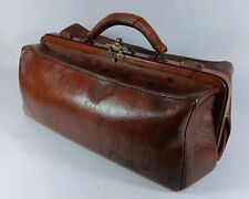 Antique brown leather for sale  SHREWSBURY