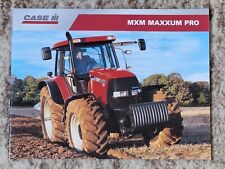 Case IH MXM Maxxum Pro Brochure Tractor Tractor for sale  Shipping to South Africa