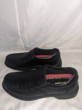 Zapatos mocasines de cuero negro Hush Puppies H102399 para hombre talla 13 M segunda mano  Embacar hacia Argentina