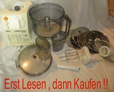 AEG Finesse Km 21 Küchenmaschine Einzelteile Motor Messer Schüssel Deckel gebraucht kaufen  Wörrstadt