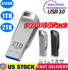 Usado, 1TB/2TB USB 3.0 Flash Drive Polegar U Disco Memory Stick Caneta PC Laptop Armazenamento EUA comprar usado  Enviando para Brazil