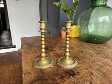 Antique pair brass for sale  DERBY