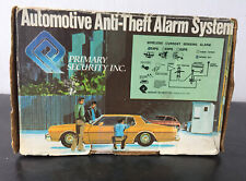 Usado, Antigo sistema de alarme anti-roubo automotivo Primary Security Inc E4PS  comprar usado  Enviando para Brazil