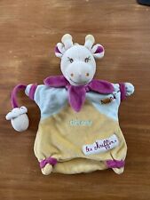 Doudou marionnette girafe d'occasion  Rully