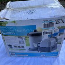 Intex 28633EG Krystal Clear 2500 GPH Above Ground Swimming Pool Cartridge Filter for sale  Shipping to South Africa