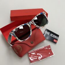 RAY BAN WAYFARER 2140 SPECIAL SERIES #2 New York Stampe rare prints limited na sprzedaż  Wysyłka do Poland