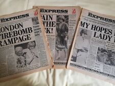 Lady diana newspapers for sale  ABINGDON