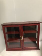 Wooden curio cabinet for sale  Kansas City