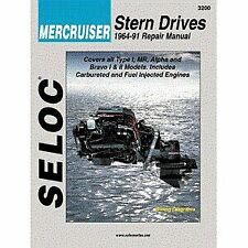 Mercruiser Stern Drive Inboards, 1964-1991 Repair and Tune-Up Manual for sale  Shipping to South Africa