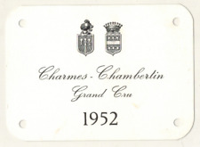 1952 ancienne etiquette d'occasion  Dijon