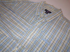 Camisa polo masculina Assn tamanho XL manga longa xadrez amarela branca azul EUA, usado comprar usado  Enviando para Brazil