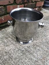 Chrome champagne bucket for sale  UK