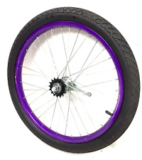 Bicicleta traseira 20" roxa roda montanha-russa freio e pneu 1,95" bicicleta BMX infantil #R20V comprar usado  Enviando para Brazil