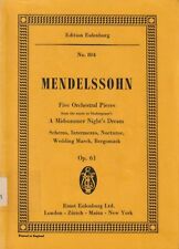 Mendelssohn stücke sommernach gebraucht kaufen  Wittmund