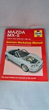 HAYNES MAZDA MX-5 OWNERS WORKSHOP MANAUL 1989 TO SEPT 2005 (G TO 55 REG) for sale  Shipping to South Africa