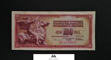 Banconota jugoslavia repubblic usato  Villaga