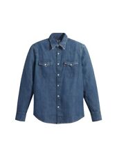 Camicia jeans levi usato  Italia