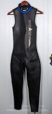 Roupa de mergulho Ironman sem mangas triatlo feminina tamanho 12 média preta  comprar usado  Enviando para Brazil