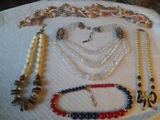 Vintage beaded necklaces for sale  RHYL