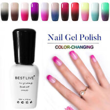 BESTLIVE 10ml Temperature Color-Changing Gel Nail Polish Soak Off UV Gel TopBase for sale  Shipping to South Africa