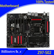 FOR MSI Z97-S02 Motherboard DDR3 1150-Pin 100% Tested, used for sale  Shipping to South Africa