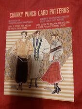 Chunky punchcard pattern for sale  KILMARNOCK