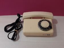 Vintage white rotary telephone Telkom Poland for sale  Shipping to South Africa