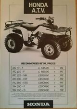 1986 honda atv for sale  BERKHAMSTED