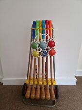 Piece croquet set for sale  Shipping to Ireland