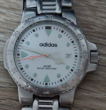 ADIDAS 200m CUARZO ADIDAS RELOJ DE BUCEO COMPLETAMENTE FUNCIONAL CON BATERÍA NUEVA segunda mano  Embacar hacia Argentina