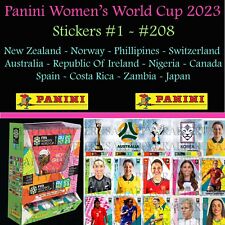 Usado, Panini Copa do Mundo Feminina FIFA 2023 - Adesivos #1 - #208 **Vendedor dos EUA** comprar usado  Enviando para Brazil